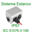 63  SISTEMA ESTANCO IP67 y IP44 PARA MONTAJE EN EXTERIOR