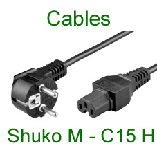 1 CABLES DE ALIMENTACION EXTERNOS 