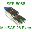 13 CABLES SAS ( SERIAL ATTACHED SCSI )