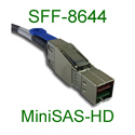 13 CABLES SAS ( SERIAL ATTACHED SCSI )