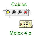 11 CABLES DE ALIMENTACION INTERNOS 