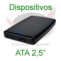 5 CAJAS EXTERNAS PARA DISPOSITIVOS IDE/ATA Y S-ATA