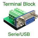 2 CONECTORES CON TERMINAL BLOCK