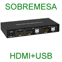 2 KVM'S SOBREMESA