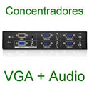 5 CONCENTRADORES DE SEÑAL VGA