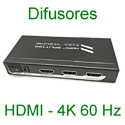1  DIFUSORES/SPLITTERS HDMI